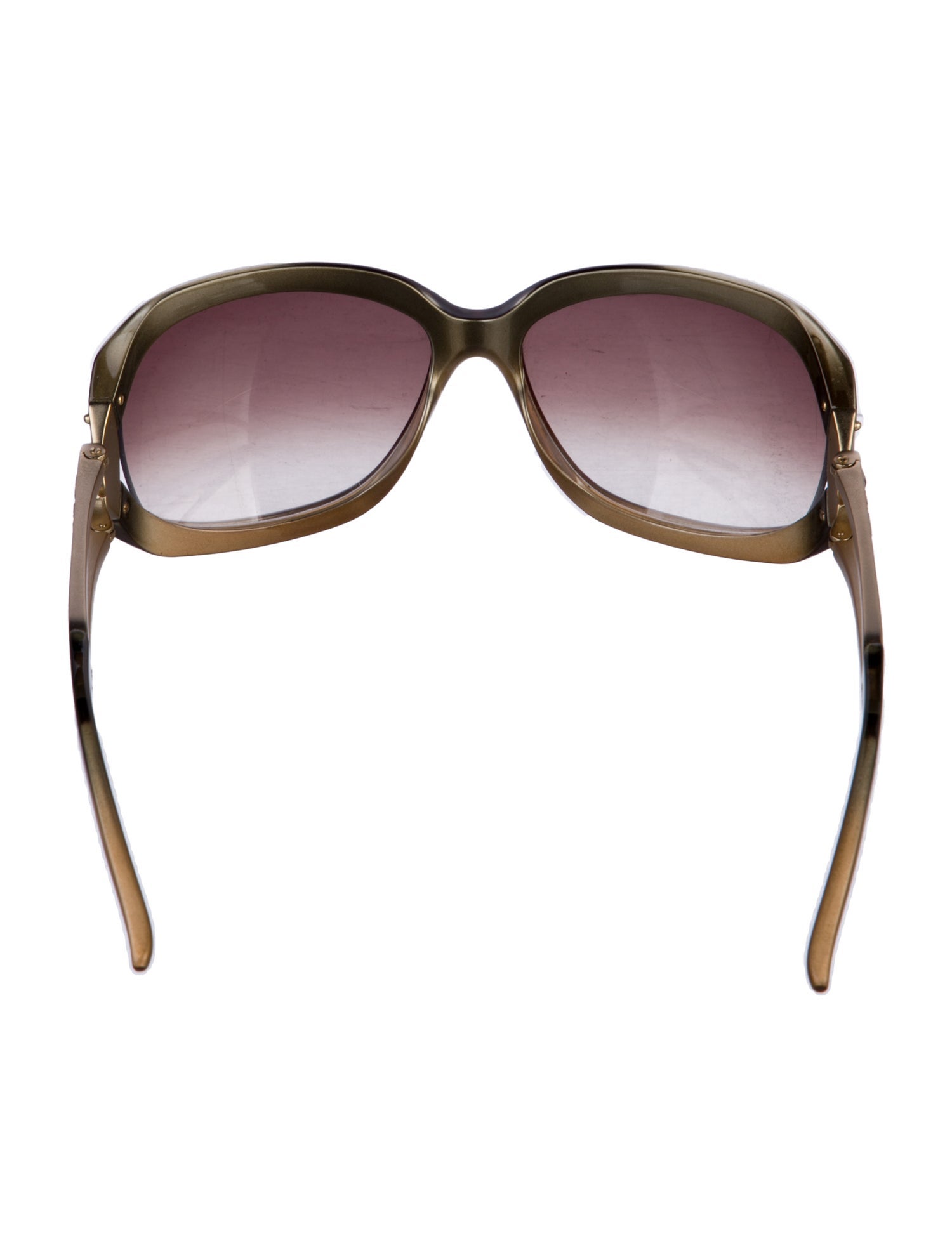 Jimmy Choo Oversize Gradient Sunglasses