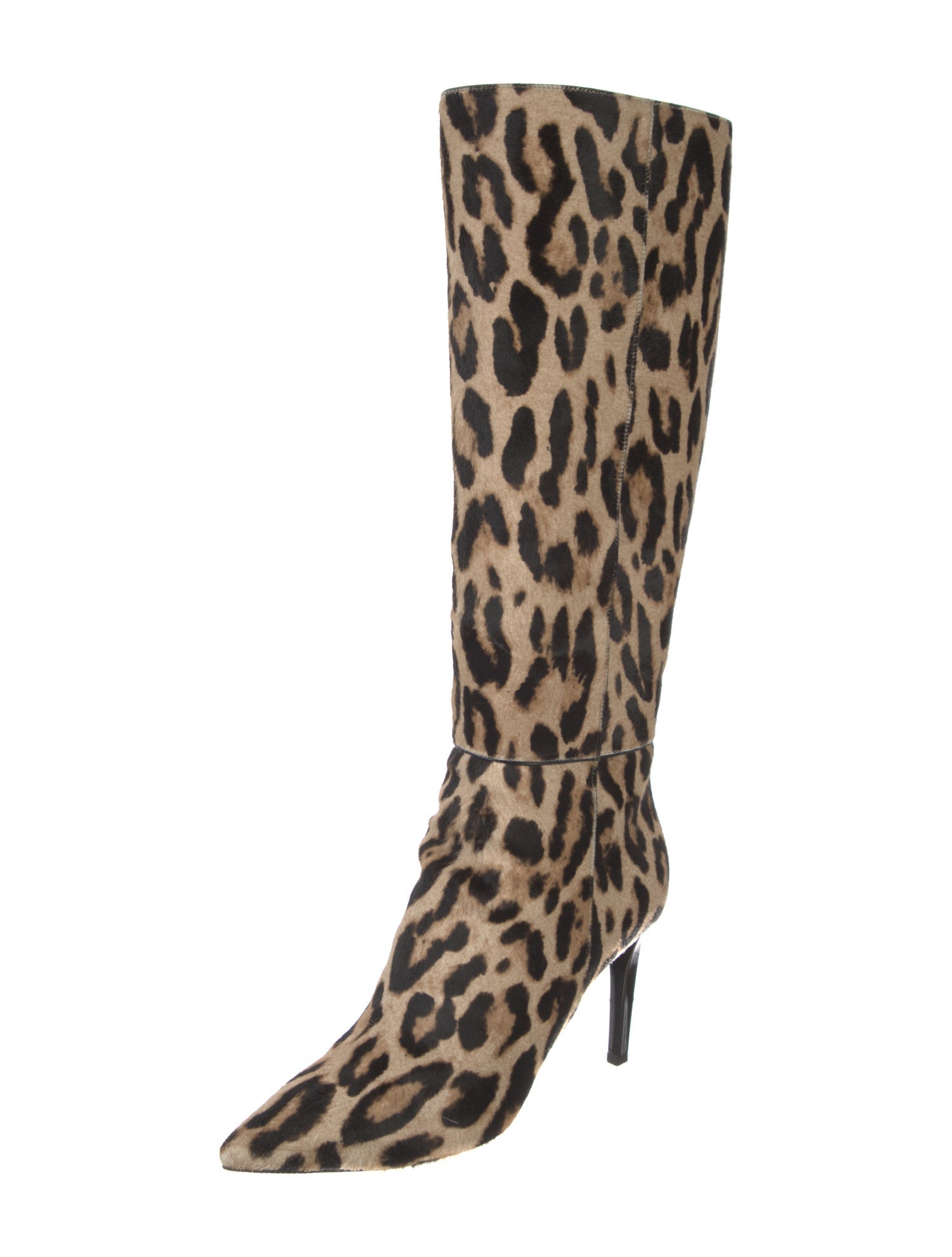 Jimmy Choo Ponyhair Animal Print Boots