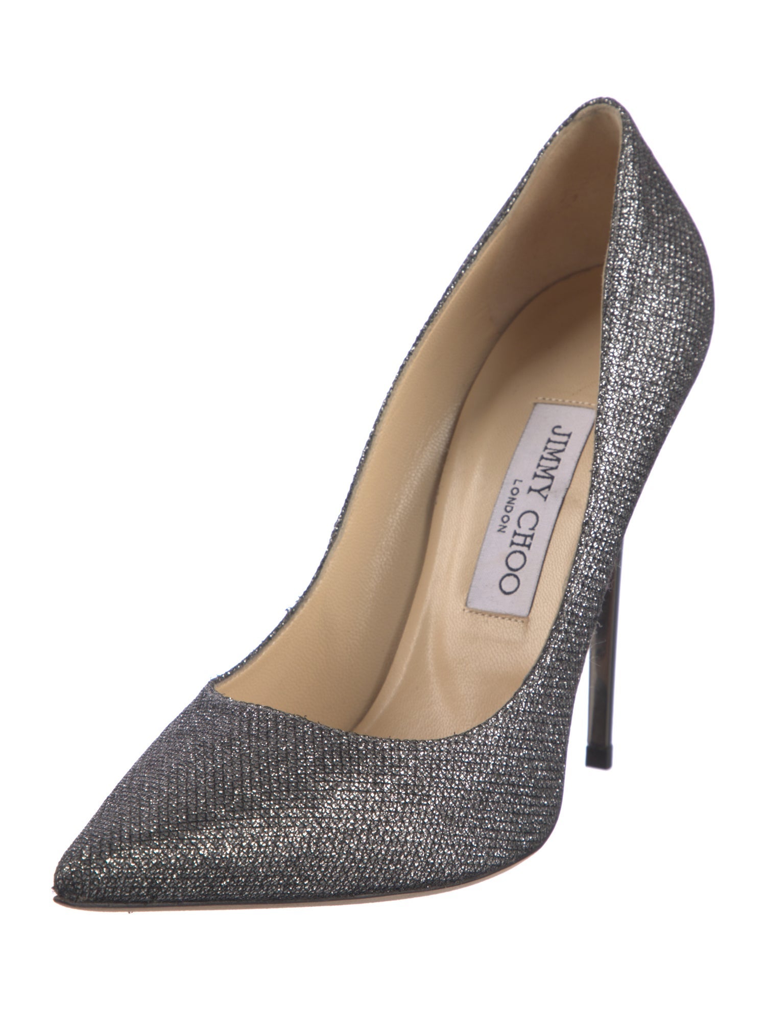 Jimmy Choo Glitter Glitter Accents Pumps