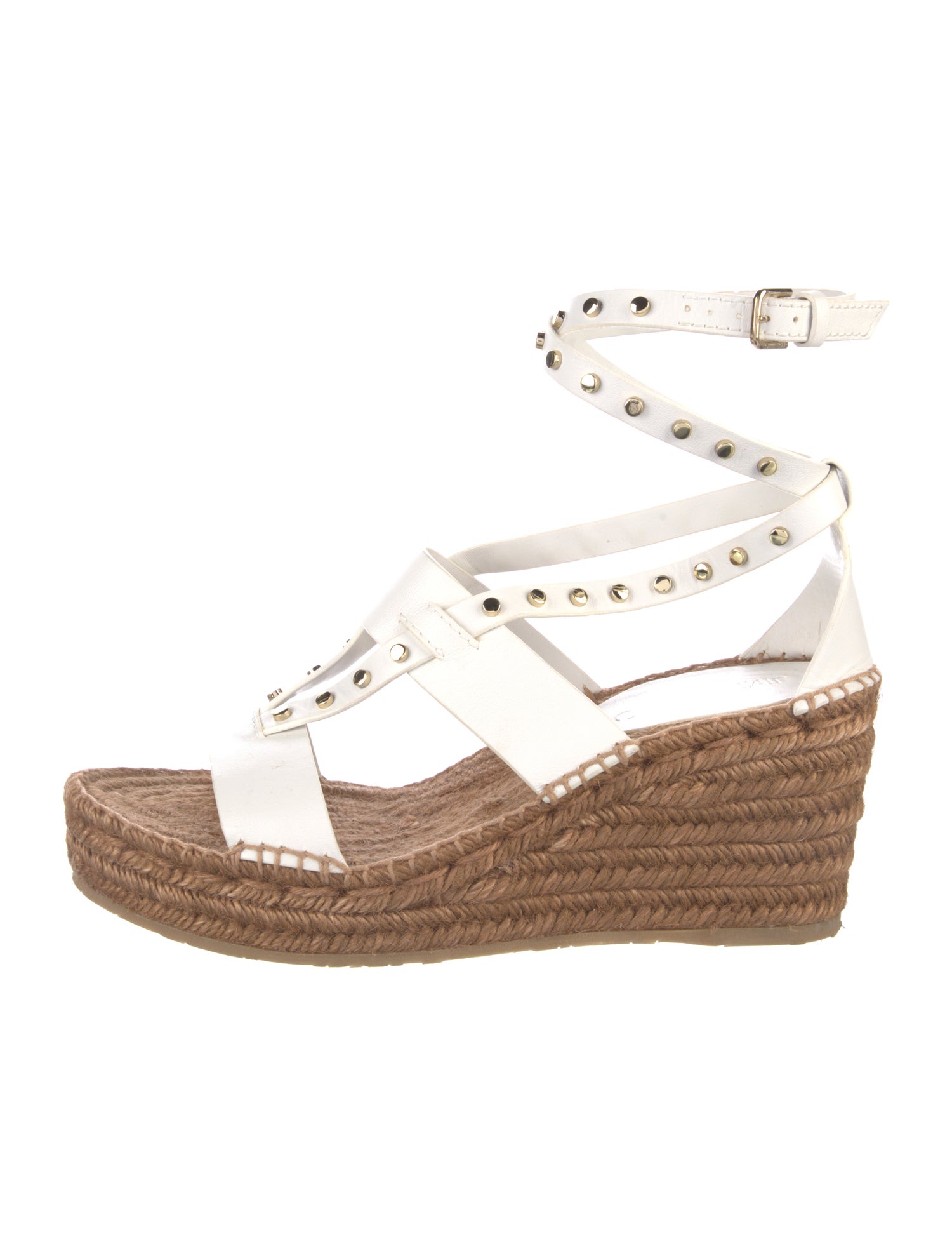 Jimmy Choo Danica Leather Espadrilles