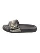 Jimmy Choo Leather Studded Accents Slides