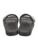 Jimmy Choo Leather Studded Accents Slides