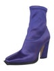 Jimmy Choo Satin Sock Boots