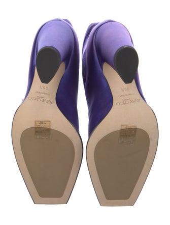 Jimmy Choo Satin Sock Boots