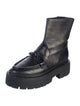 Jimmy Choo Bryer Leather Combat Boots