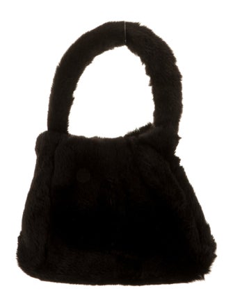 Jimmy Choo Fur Top Handle Bag