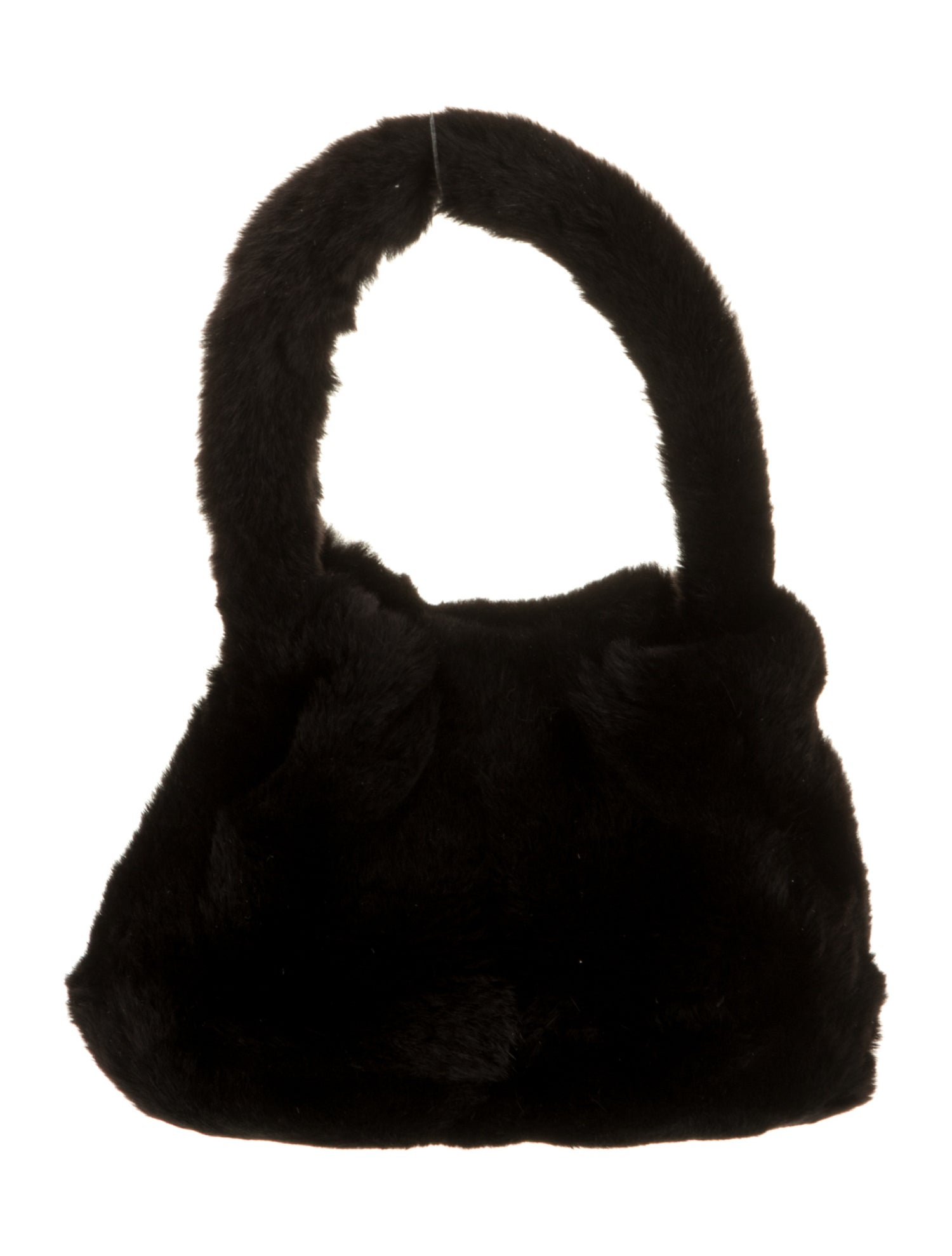 Jimmy Choo Fur Top Handle Bag