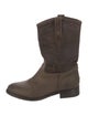 Jimmy Choo Suede Western Boots