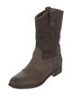 Jimmy Choo Suede Western Boots