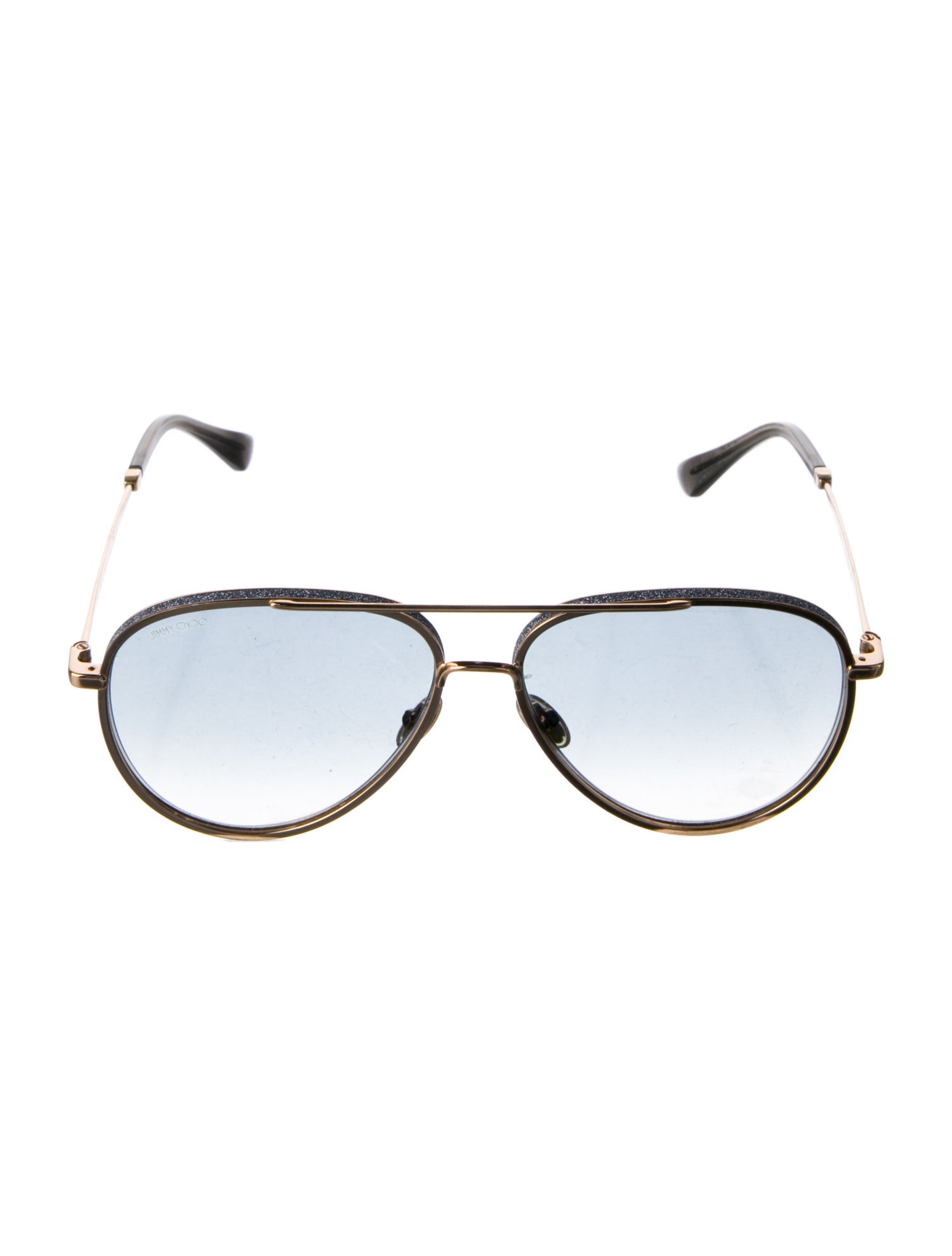 Jimmy Choo Aviator Gradient Sunglasses