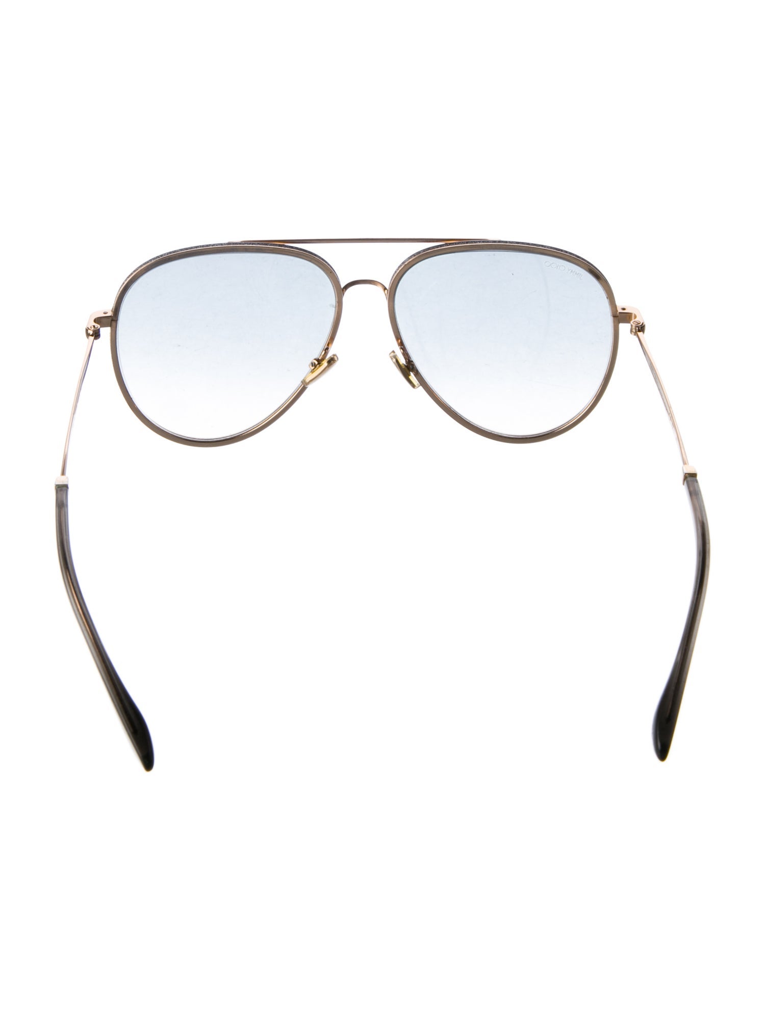 Jimmy Choo Aviator Gradient Sunglasses