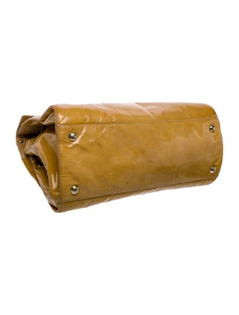 Jimmy Choo Patent Leather Top Handle Bag