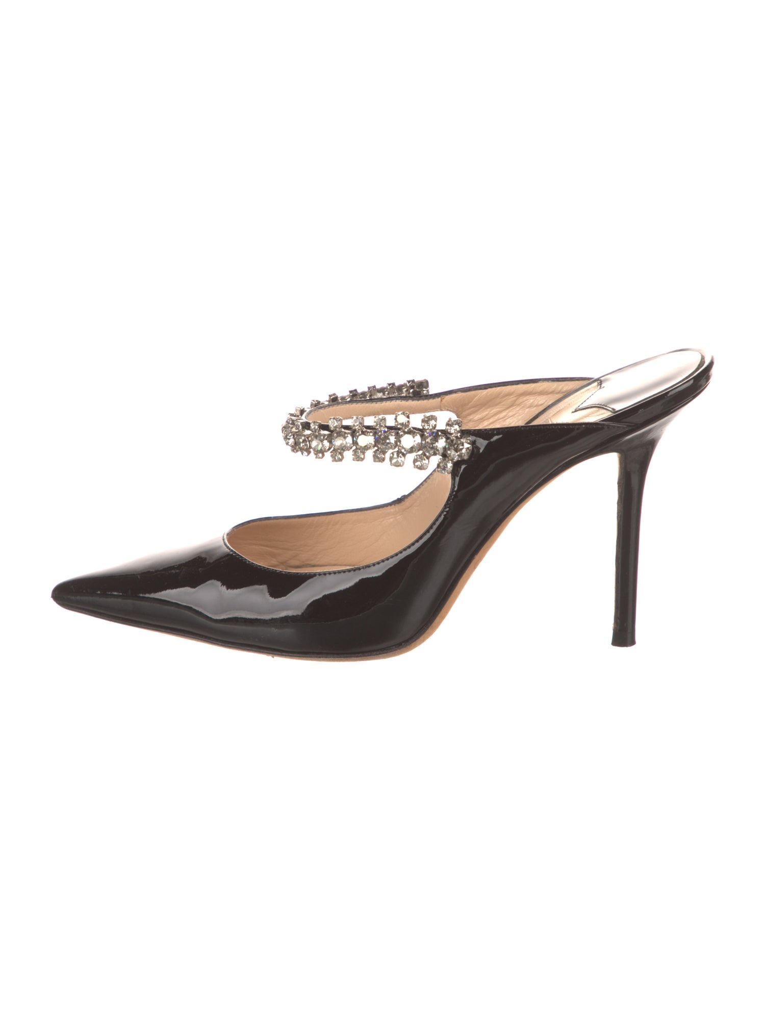 Jimmy Choo Patent Leather Mules