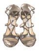 Jimmy Choo Patent Leather T-Strap Sandals