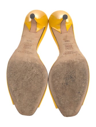 Jimmy Choo Patent Leather Slides