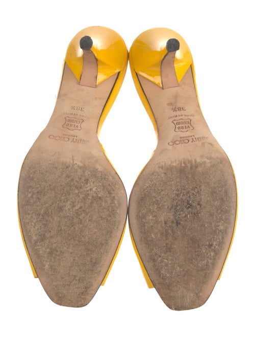 Jimmy Choo Patent Leather Slides