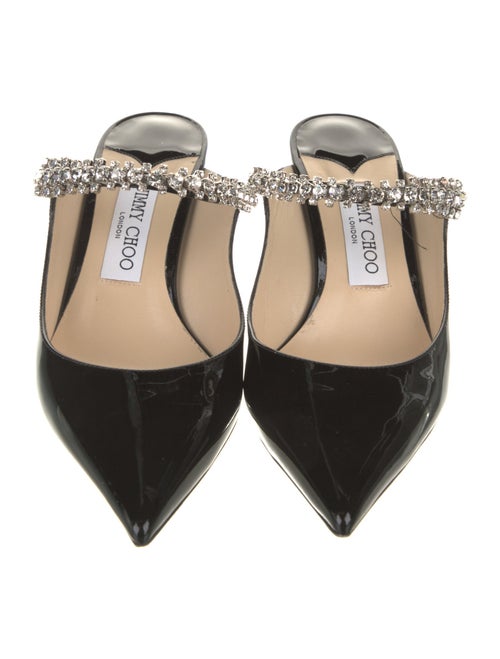 Jimmy Choo Bing Patent Leather Mules