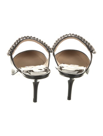 Jimmy Choo Bing Patent Leather Mules