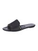 Jimmy Choo Leather Studded Accents Slides