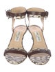 Jimmy Choo Jaimie Snakeskin Sandals