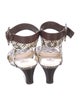 Jimmy Choo Jaimie Snakeskin Sandals