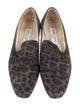 Jimmy Choo Suede Printed Loafers