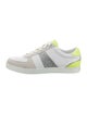Jimmy Choo Leather Colorblock Pattern Sneakers
