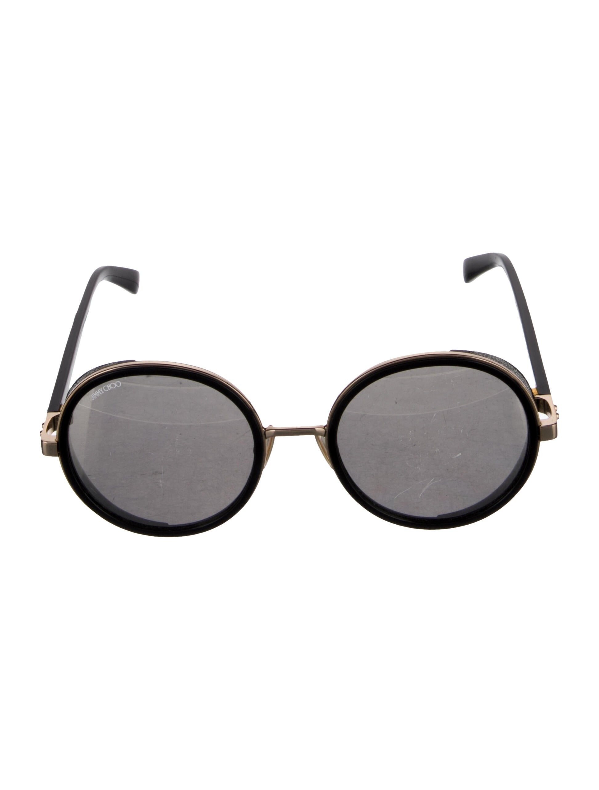 Jimmy Choo Round Tinted Sunglasses