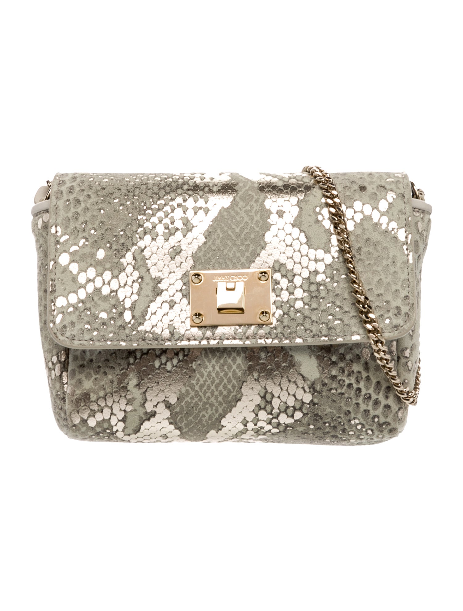 Jimmy Choo Suede Clutch