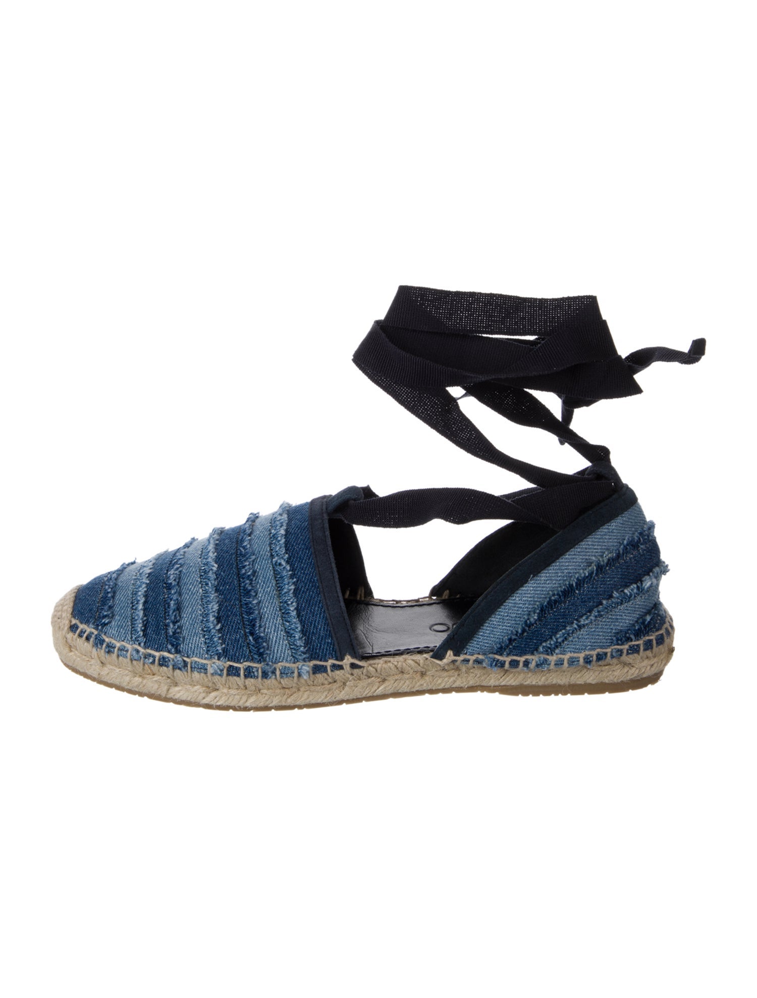 Jimmy Choo Denim Printed Espadrilles