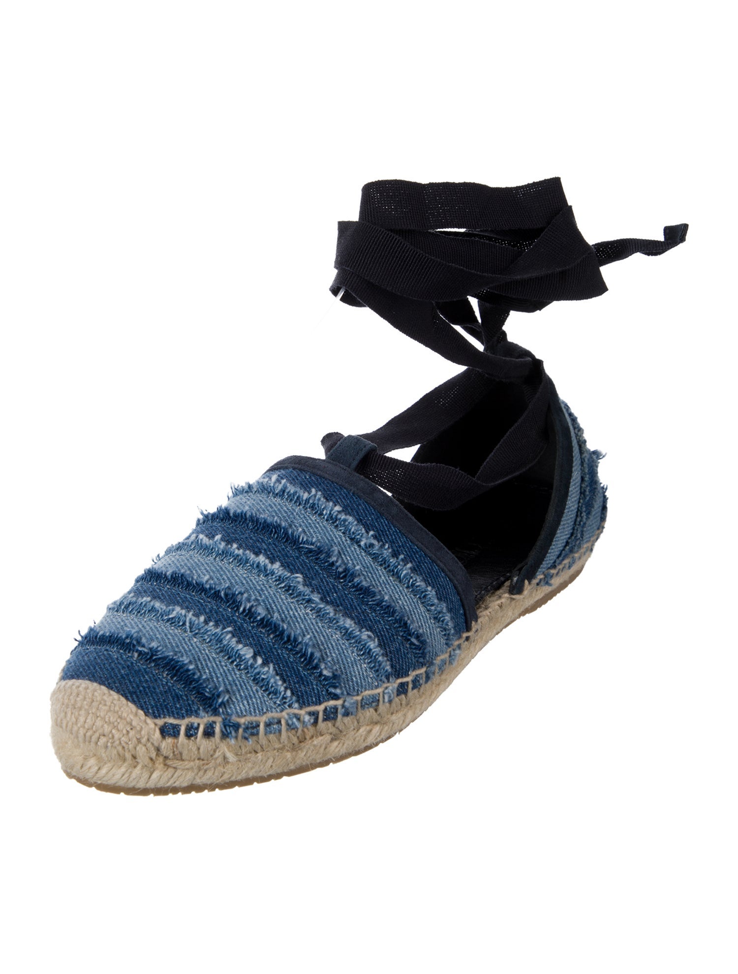 Jimmy Choo Denim Printed Espadrilles