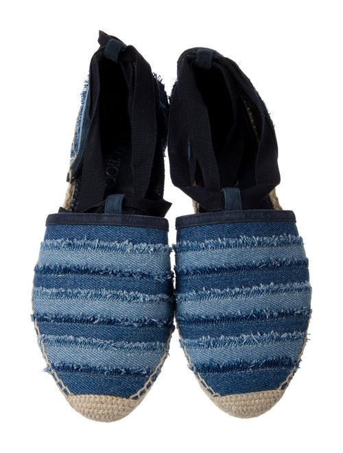 Jimmy Choo Denim Printed Espadrilles