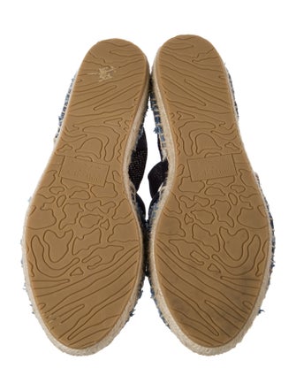 Jimmy Choo Denim Printed Espadrilles