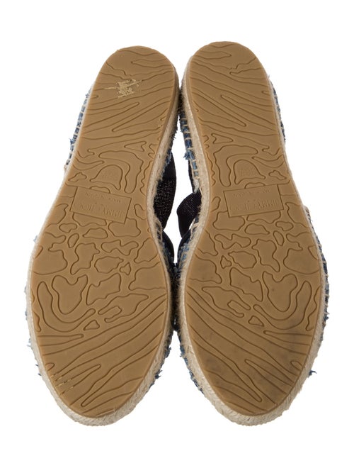 Jimmy Choo Denim Printed Espadrilles