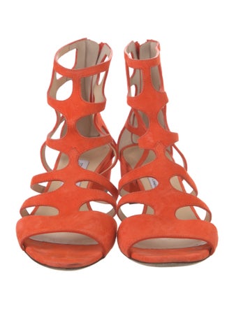 Jimmy Choo Suede Gladiator Sandals