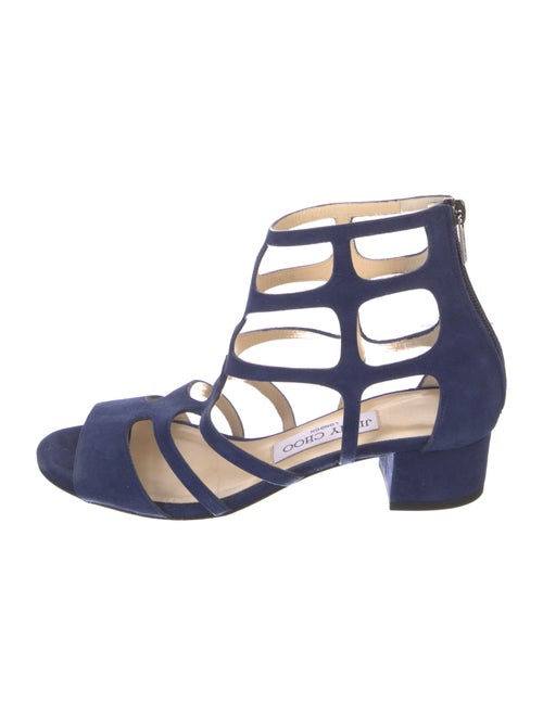 Jimmy Choo Suede Gladiator Sandals