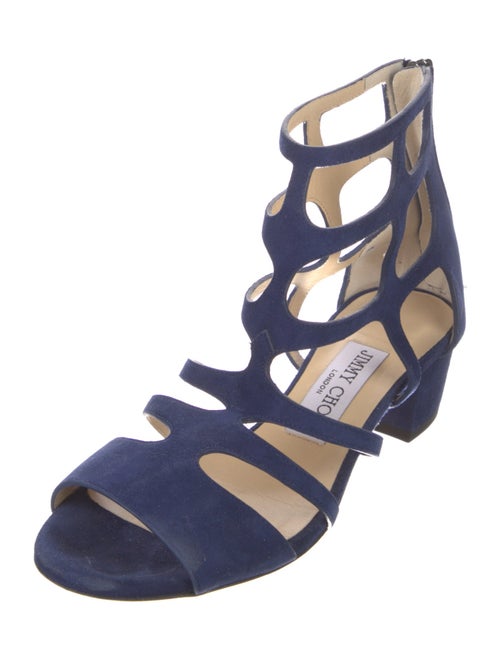 Jimmy Choo Suede Gladiator Sandals