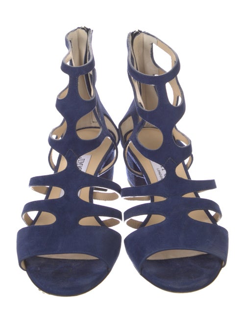 Jimmy Choo Suede Gladiator Sandals