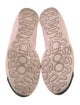 Jimmy Choo Suede Leather Trim Embellishment Ballet Flats