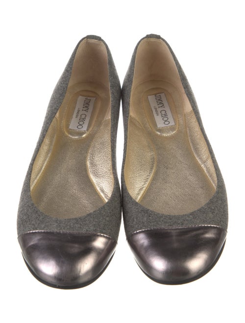 Jimmy Choo Wool Flats