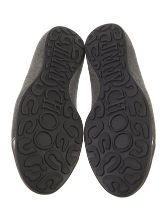 Jimmy Choo Wool Flats