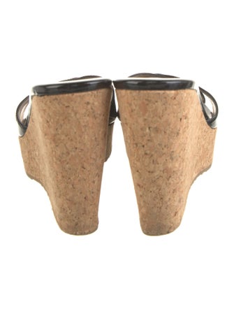 Jimmy Choo Patent Leather Slides