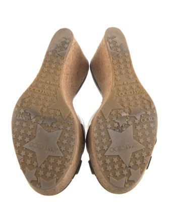 Jimmy Choo Patent Leather Slides