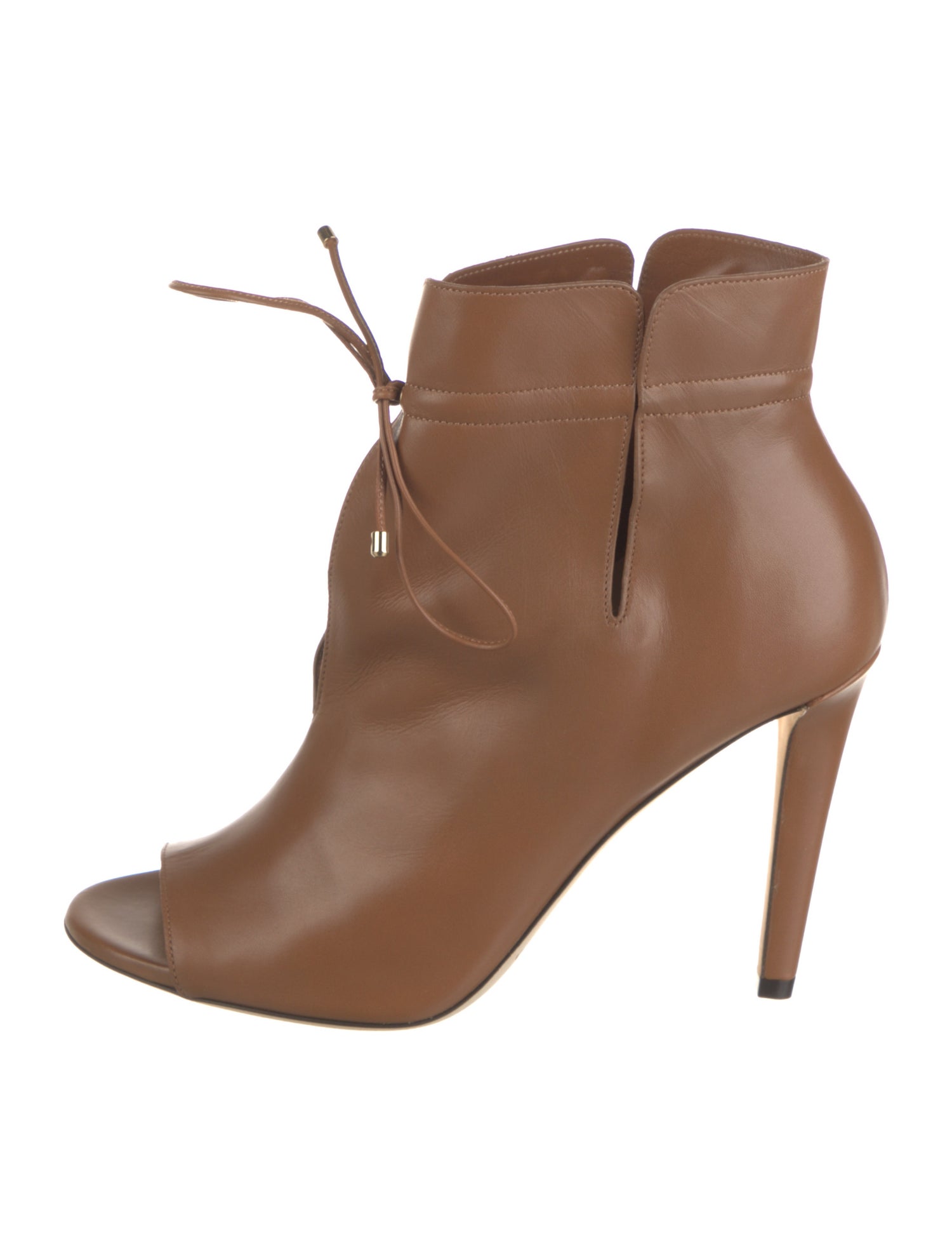 Jimmy Choo Leather Lace-Up Boots