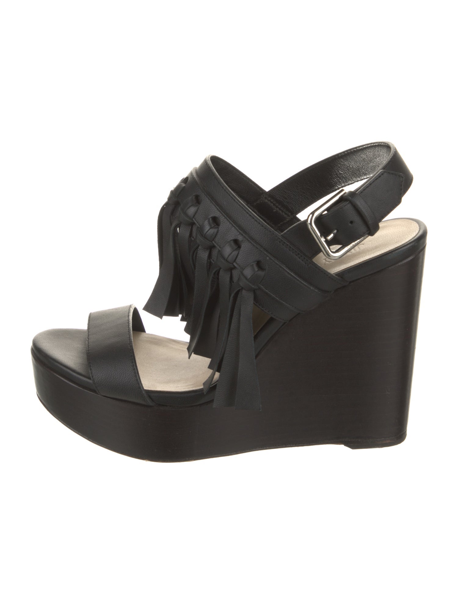 Jimmy Choo Leather Slingback Sandals