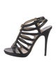 Jimmy Choo Leather Gladiator Sandals