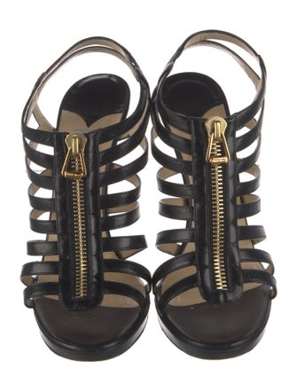Jimmy Choo Leather Gladiator Sandals