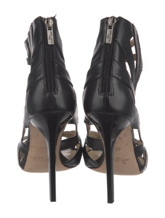 Jimmy Choo x H&M Leather Animal Print Sandals