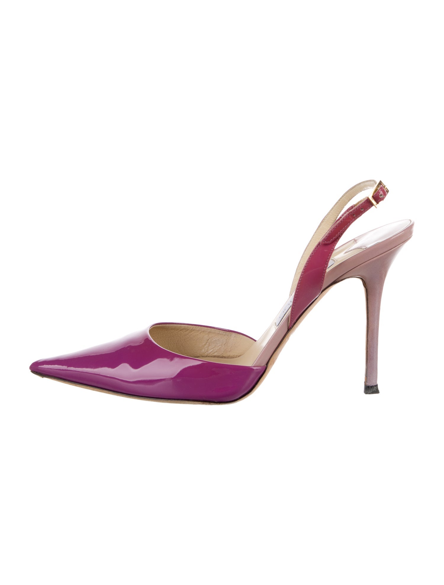 Jimmy Choo Patent Leather Slingback Pumps