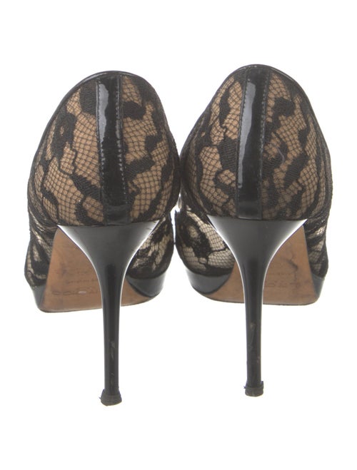 Jimmy Choo Lace Lace Pattern Pumps